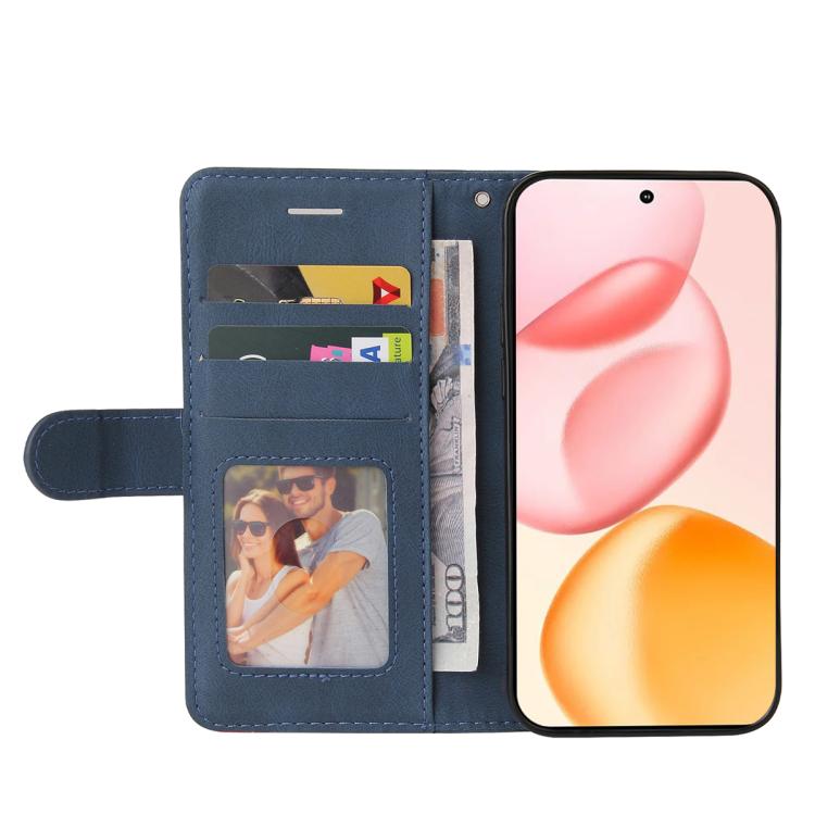 For Honor 400 Global 156.5mm Dual-color Splicing Flip Leather Phone Case