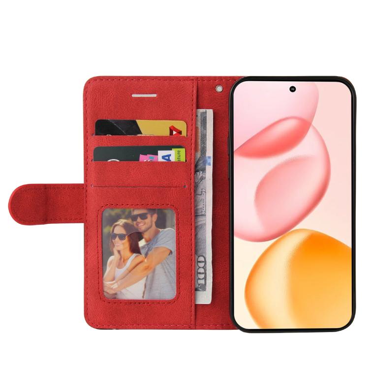 For Honor 400 Global 156.5mm Dual-color Splicing Flip Leather Phone Case