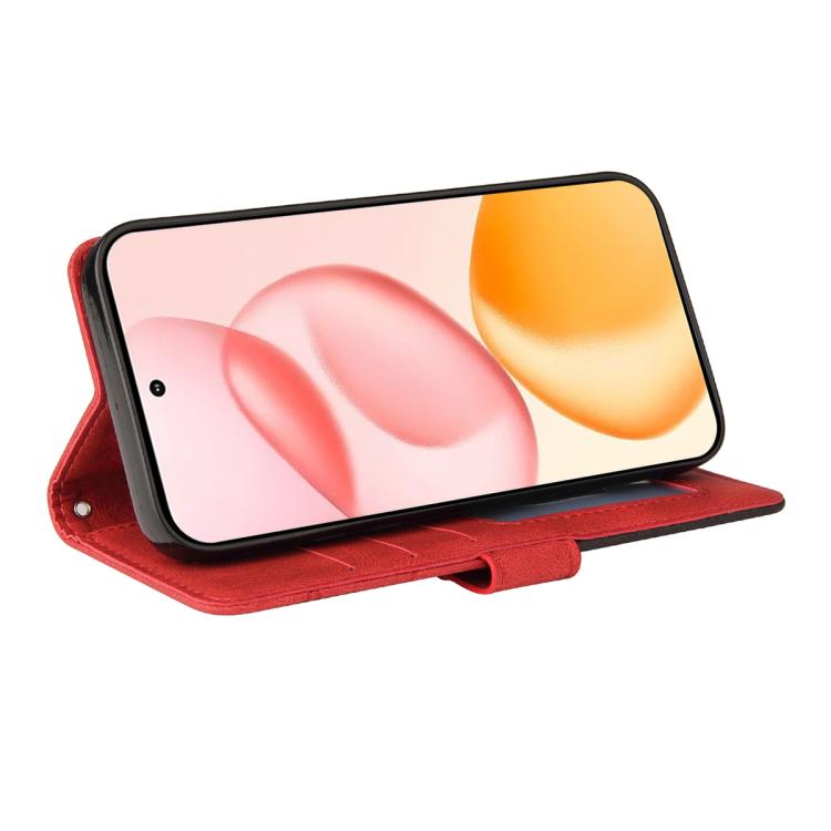 For Honor 400 Global 156.5mm Dual-color Splicing Flip Leather Phone Case