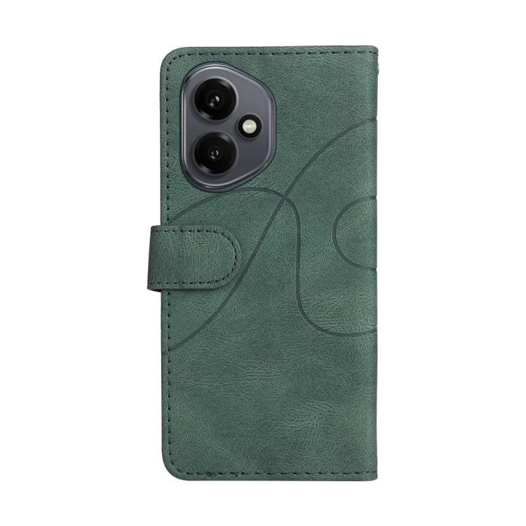 For Honor 400 Global 156.5mm Dual-color Splicing Flip Leather Phone Case