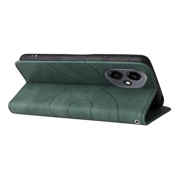 For Honor 400 Global 156.5mm Dual-color Splicing Flip Leather Phone Case
