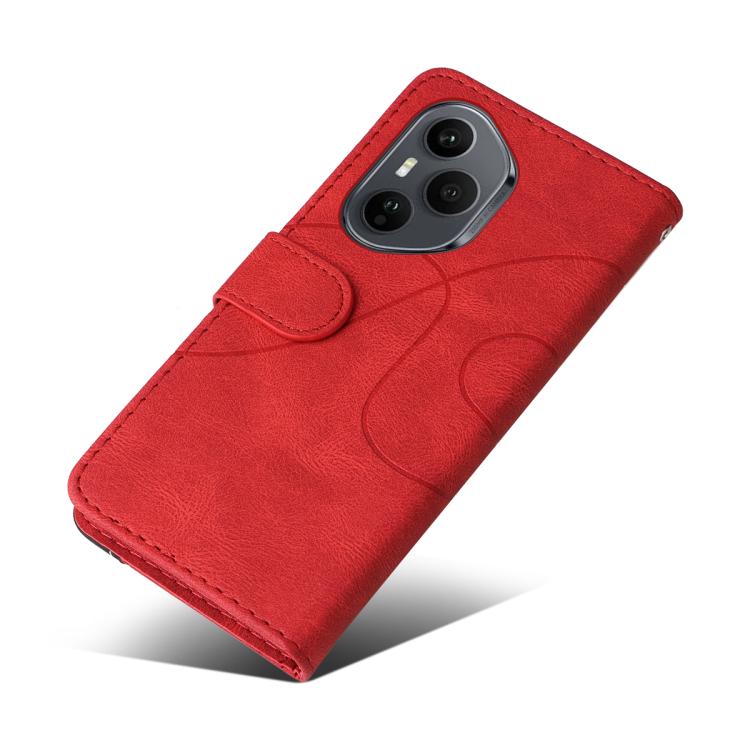For Honor 400 Pro Global 160.8mm Dual-color Splicing Flip Leather Phone Case