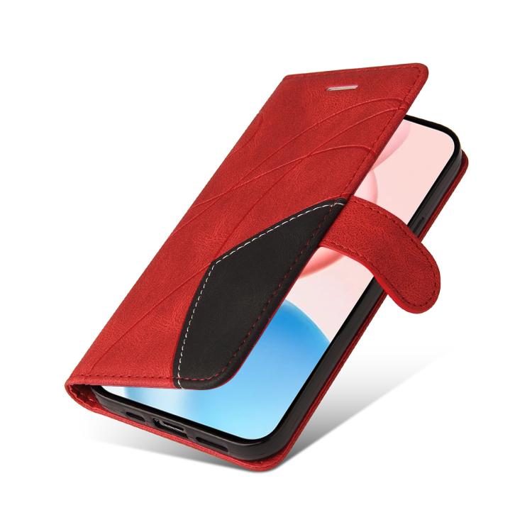 For Honor 400 Pro Global 160.8mm Dual-color Splicing Flip Leather Phone Case