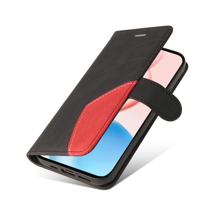 For Honor 400 Pro Global 160.8mm Dual-color Splicing Flip Leather Phone Case