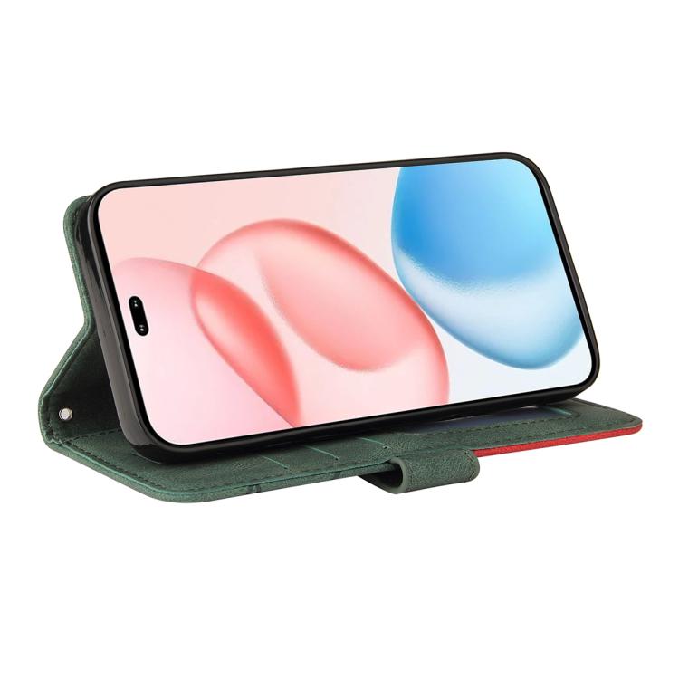 For Honor 400 Pro Global 160.8mm Dual-color Splicing Flip Leather Phone Case