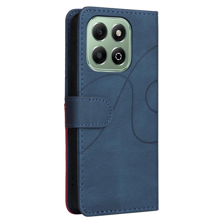 For Honor X6c / X6b / X6a / X5b Dual-color Splicing Flip Leather Phone Case