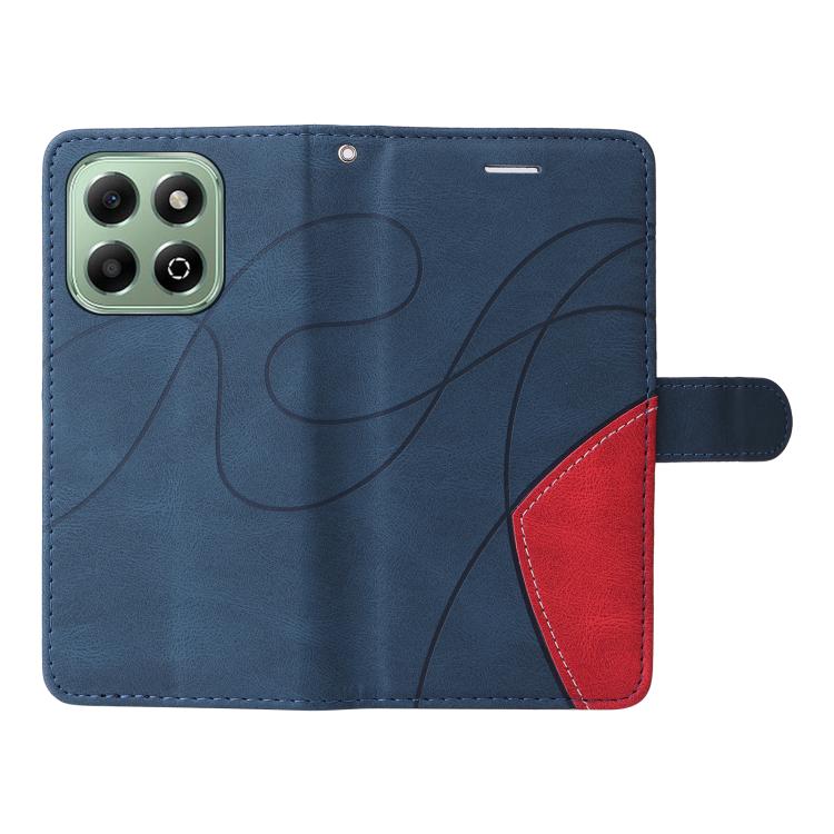 For Honor X6c / X6b / X6a / X5b Dual-color Splicing Flip Leather Phone Case