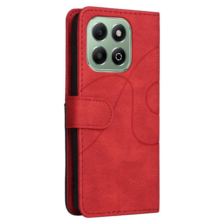 For Honor X6c / X6b / X6a / X5b Dual-color Splicing Flip Leather Phone Case