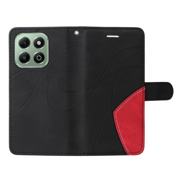 For Honor X6c / X6b / X6a / X5b Dual-color Splicing Flip Leather Phone Case
