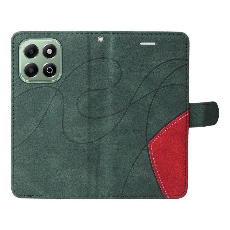 For Honor X6c / X6b / X6a / X5b Dual-color Splicing Flip Leather Phone Case