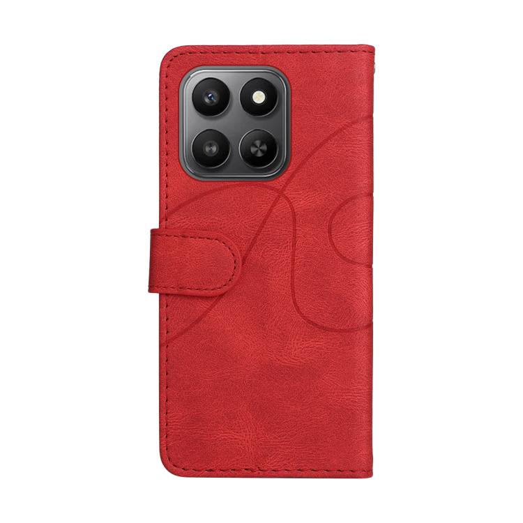 For Honor 400 Smart 5G Dual-color Splicing Flip Leather Phone Case