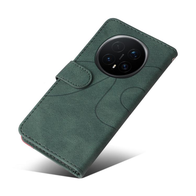 For Honor Magic8 Pro Dual-color Splicing Flip Leather Phone Case