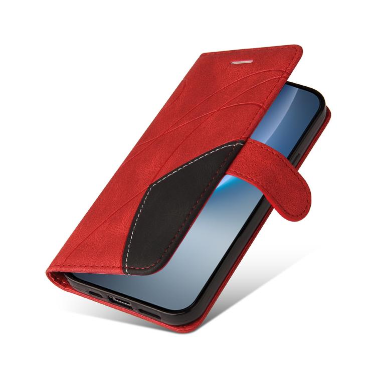 For Honor Magic8 Dual-color Splicing Flip Leather Phone Case