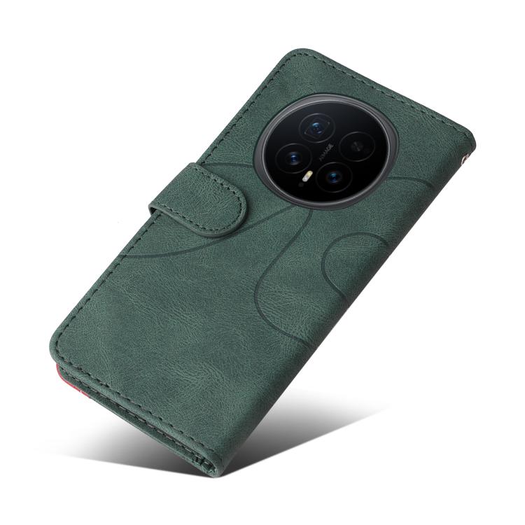 For Honor Magic8 Dual-color Splicing Flip Leather Phone Case