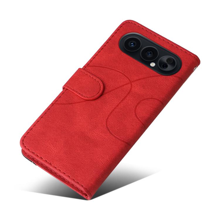For Honor 500 Global/500 Pro Global 155.8 Dual-color Splicing Flip Leather Phone Case
