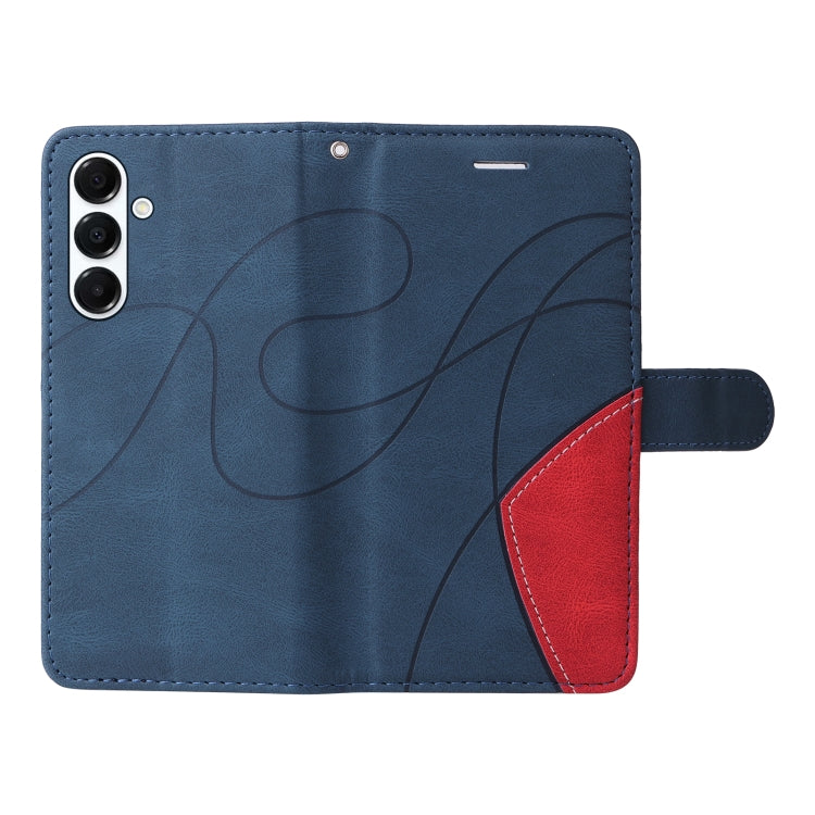 For Samsung Galaxy A26 5G Global Dual-color Splicing Flip Leather Phone Case