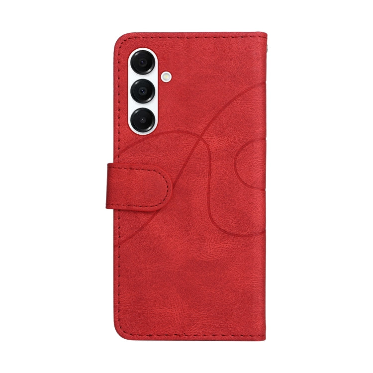 For Samsung Galaxy A26 5G Global Dual-color Splicing Flip Leather Phone Case