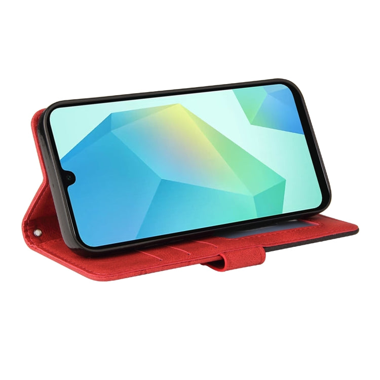 For Samsung Galaxy A26 5G Global Dual-color Splicing Flip Leather Phone Case