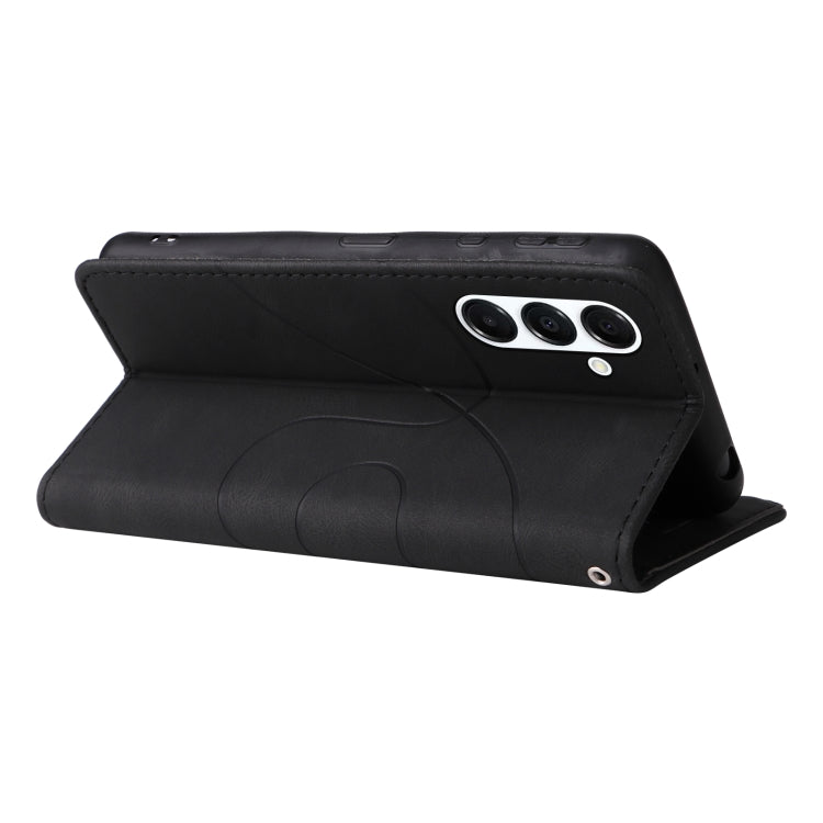 For Samsung Galaxy A26 5G Global Dual-color Splicing Flip Leather Phone Case