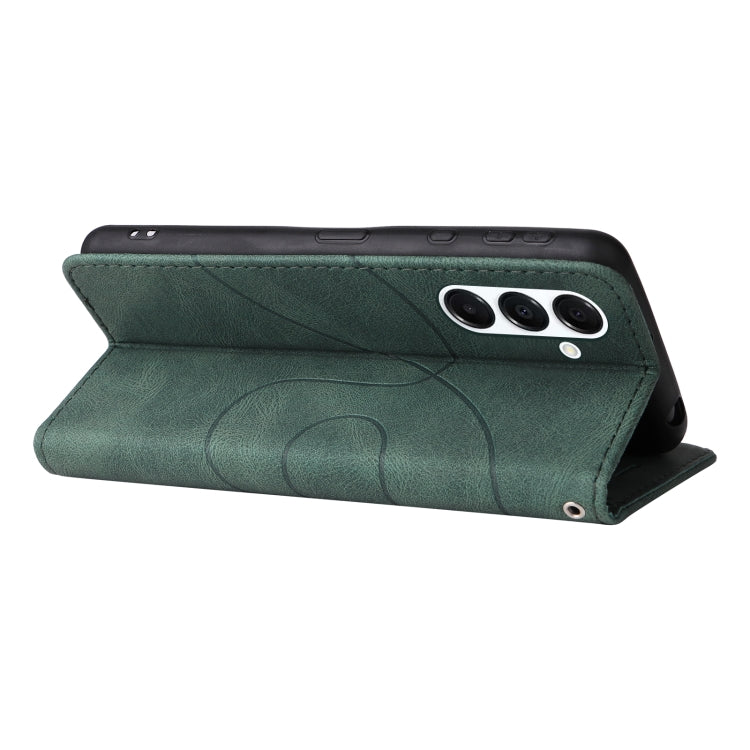 For Samsung Galaxy A26 5G Global Dual-color Splicing Flip Leather Phone Case