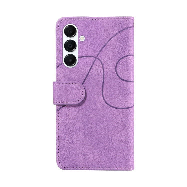For Samsung Galaxy A26 5G Global Dual-color Splicing Flip Leather Phone Case
