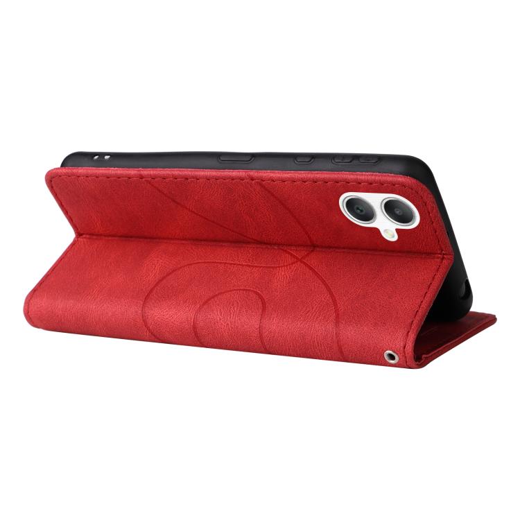 For Samsung Galaxy A06 4G / 5G Dual-color Splicing Flip Leather Phone Case
