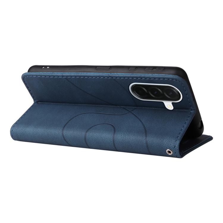 For Samsung Galaxy A37 5G Dual-color Splicing Flip Leather Phone Case