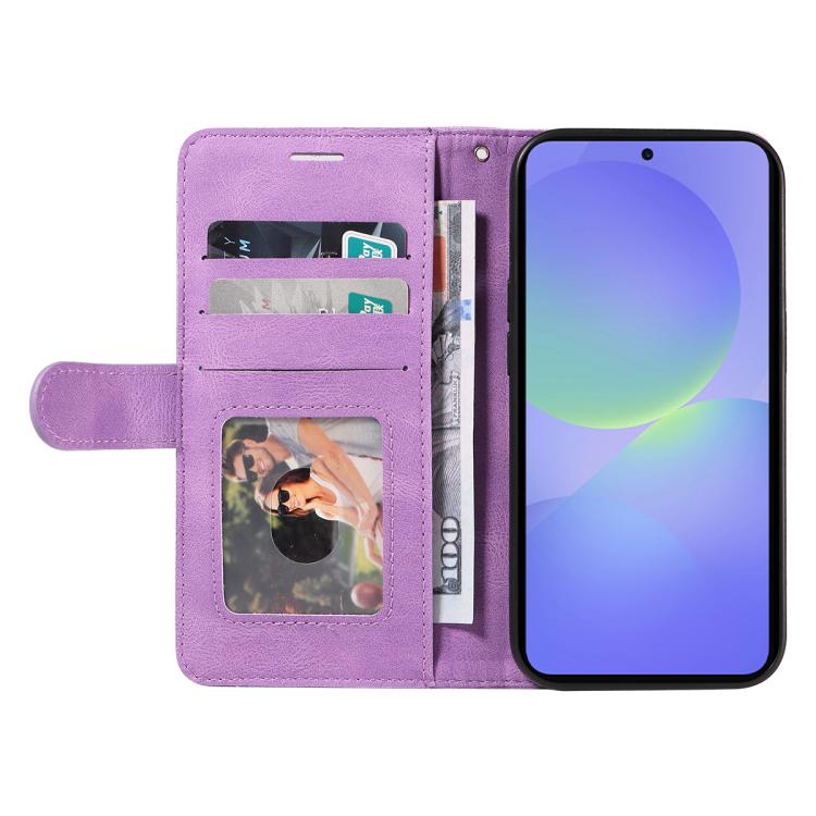 For Samsung Galaxy A37 5G Dual-color Splicing Flip Leather Phone Case