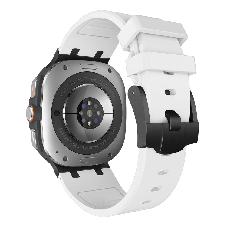 For Samsung Galaxy Watch Ultra 47mm / Ultra 2025 AP Series Liquid Silicone Watch Band