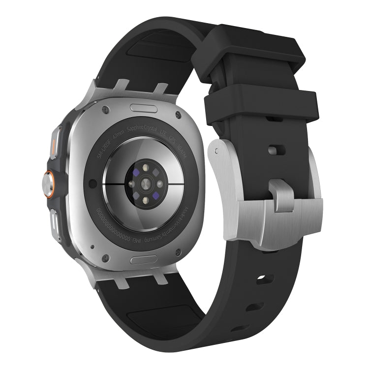 For Samsung Galaxy Watch Ultra 47mm / Ultra 2025 AP Series Liquid Silicone Watch Band