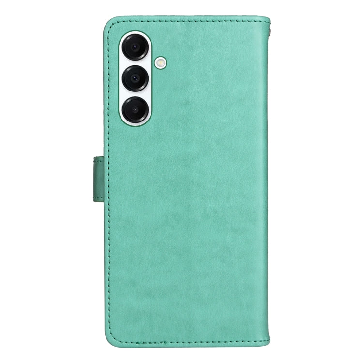 For Samsung Galaxy A26 5G Global Cat Bee Embossing Pattern Shockproof Leather Case