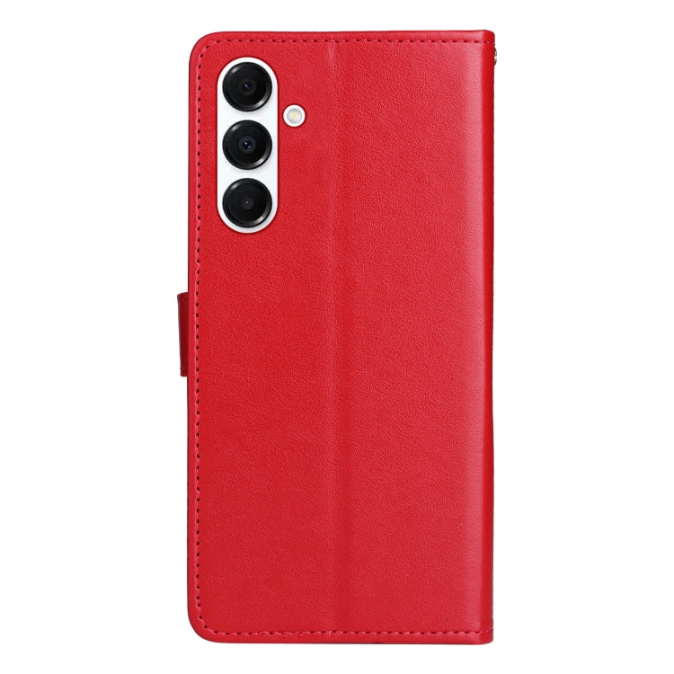 For Samsung Galaxy A26 5G Global Cat Bee Embossing Pattern Shockproof Leather Case