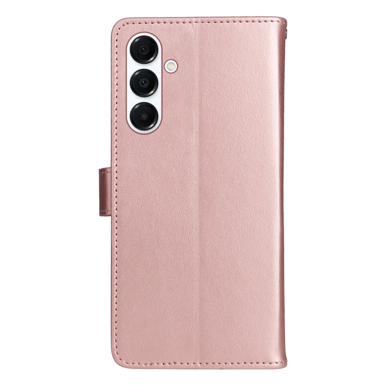 For Samsung Galaxy A26 5G Global Cat Bee Embossing Pattern Shockproof Leather Case