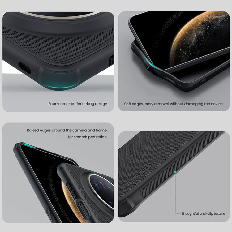For Huawei Mate 70 Pro / 70 Pro+ NILLKIN Frosted Shield Pro PC + TPU Phone Case - Black