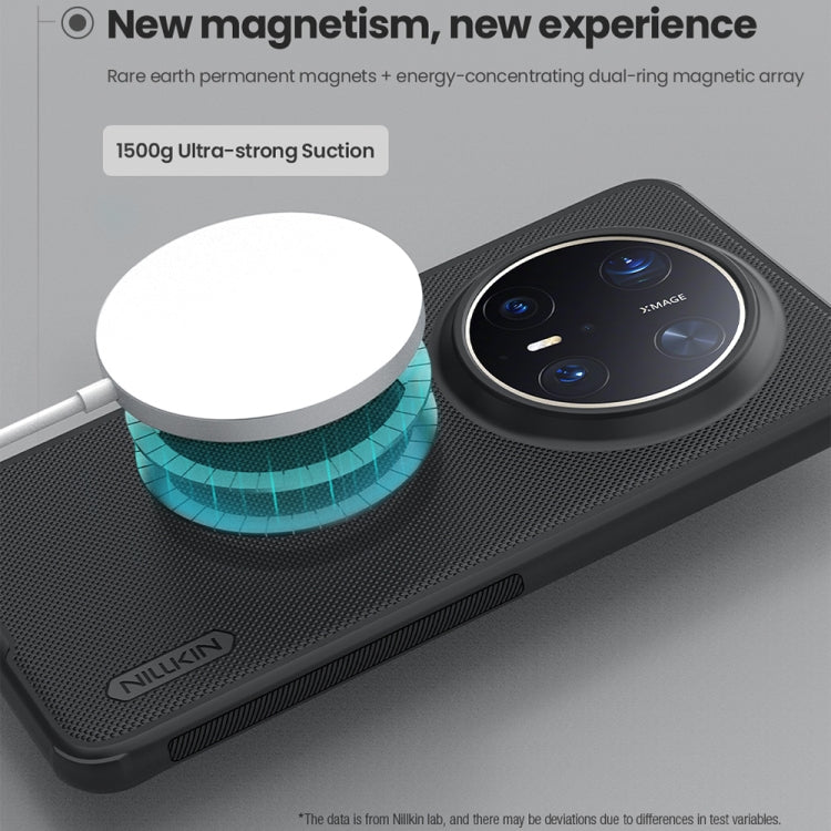 For Huawei Mate 70 Pro / 70 Pro+ NILLKIN Frosted Shield Pro Magnetic Magsafe Phone Case - Black