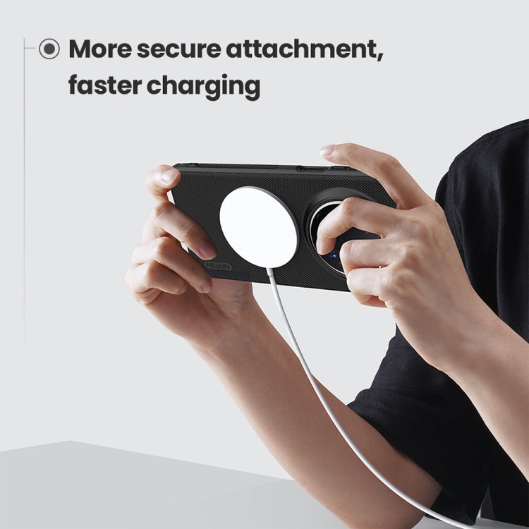 For Huawei Mate 70 Pro / 70 Pro+ NILLKIN Frosted Shield Pro Magnetic Magsafe Phone Case - Black