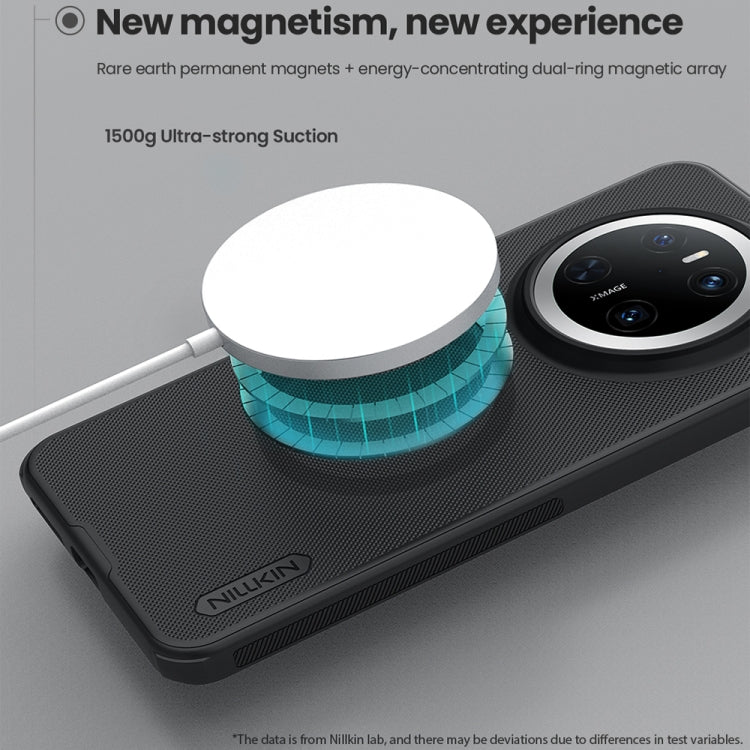 For Huawei Mate 70 NILLKIN Frosted Shield Pro Magnetic Magsafe Phone Case - Black