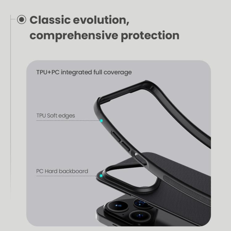 For Huawei Pura 80 Pro 5G / 80 Pro+ 5G NILLKIN Frosted Shield Pro Magnetic Magsafe Phone Case - Black