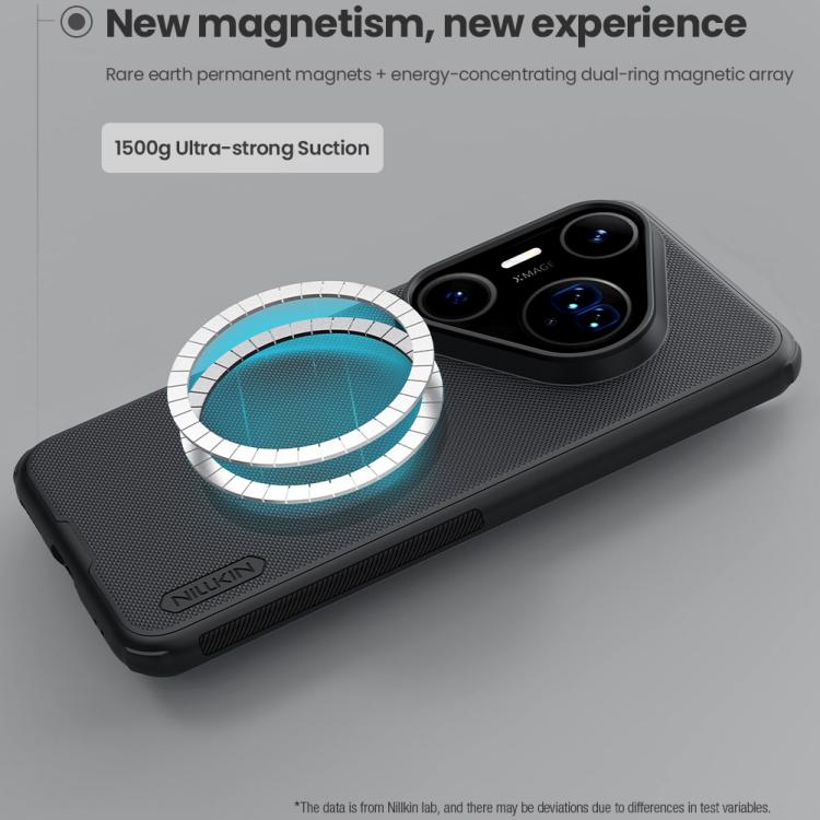 For Huawei Pura 80 Pro 5G / 80 Pro+ 5G NILLKIN Frosted Shield Pro Magnetic Magsafe Phone Case - Black