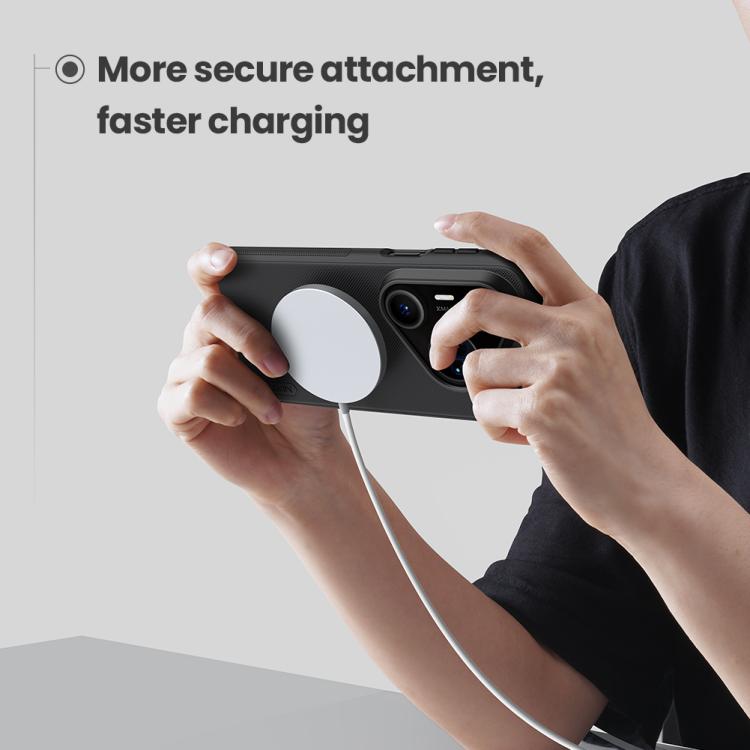 For Huawei Pura 80 Pro 5G / 80 Pro+ 5G NILLKIN Frosted Shield Pro Magnetic Magsafe Phone Case - Black