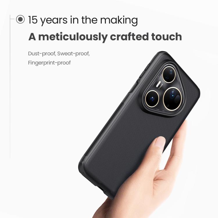 For Huawei Pura 80 Ultra 5G NILLKIN Frosted Shield Pro Magnetic Magsafe Phone Case - Black