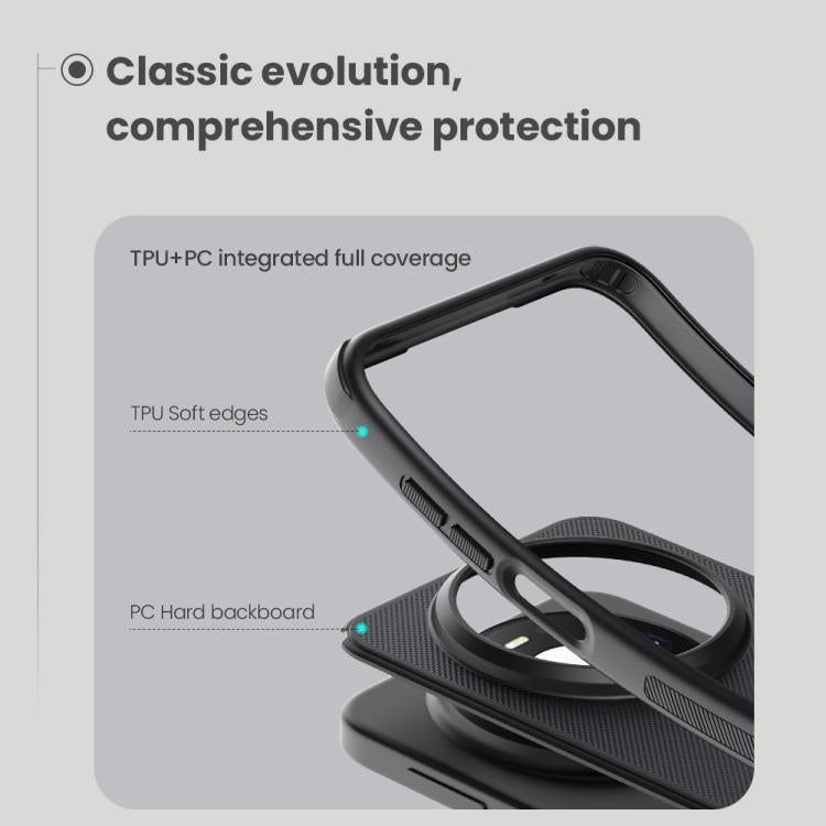 For Huawei Mate 80 / 80 Pro NILLKIN Frosted Shield Pro Magnetic Magsafe Phone Case - Black
