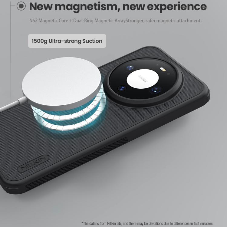 For Huawei Mate 80 / 80 Pro NILLKIN Frosted Shield Pro Magnetic Magsafe Phone Case - Black