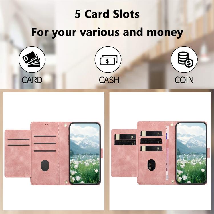 For Xiaomi 15T Pro Tulips Embossed Leather Phone Case with Lanyard