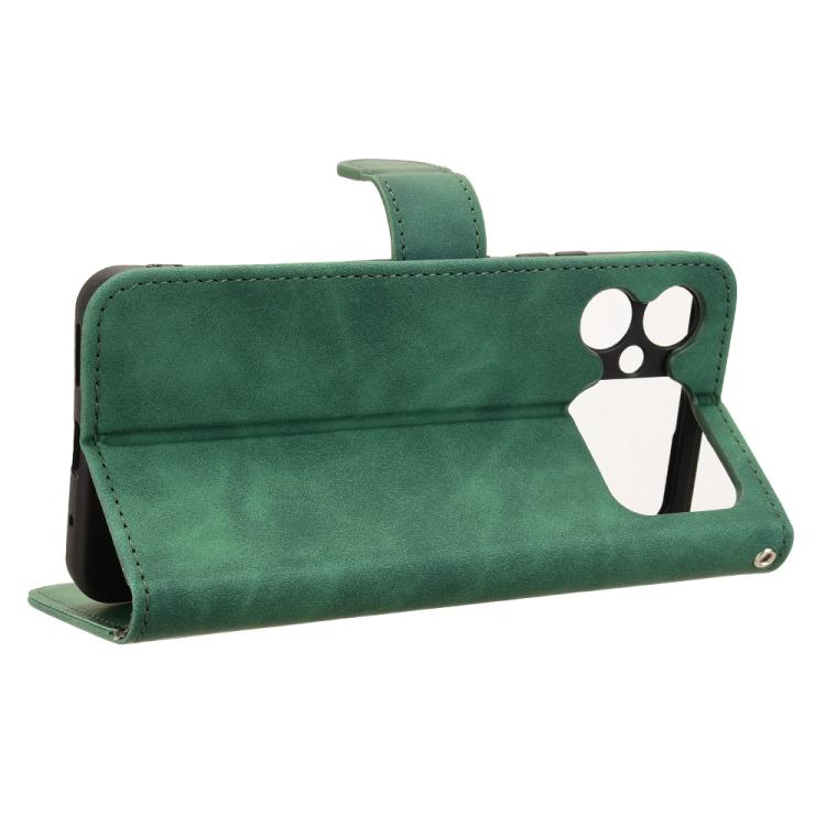 For Cubot A20 Skin Feel Magnetic Flip Leather Phone Case
