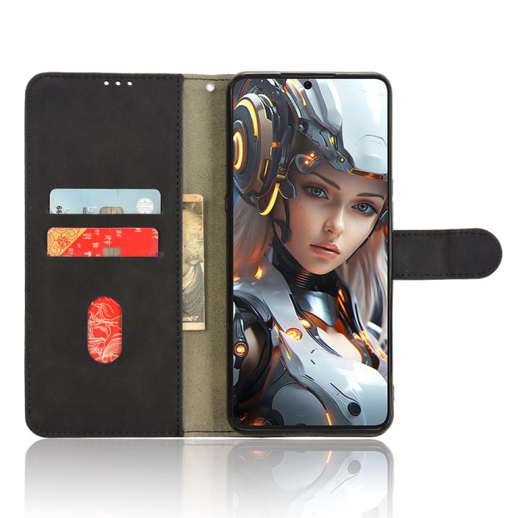 For Cubot Max 5 Skin Feel Magnetic Flip Leather Phone Case
