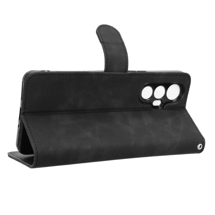 For Cubot Max 5 Skin Feel Magnetic Flip Leather Phone Case