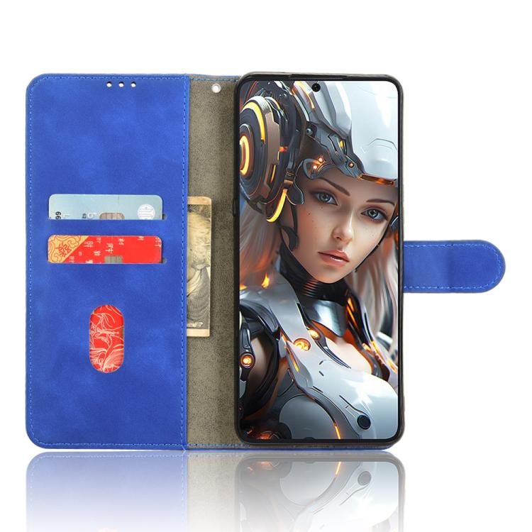 For Cubot Max 5 Skin Feel Magnetic Flip Leather Phone Case