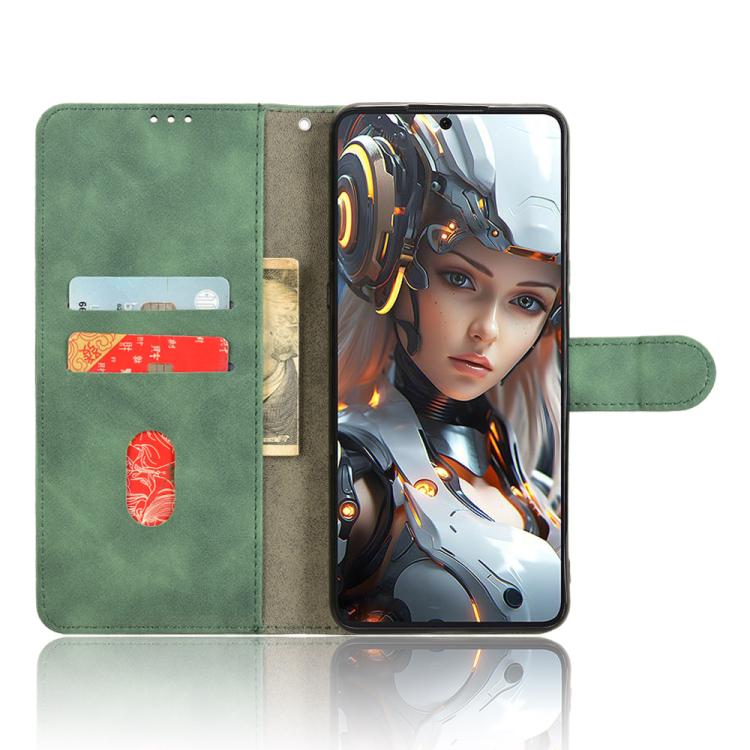 For Cubot Max 5 Skin Feel Magnetic Flip Leather Phone Case