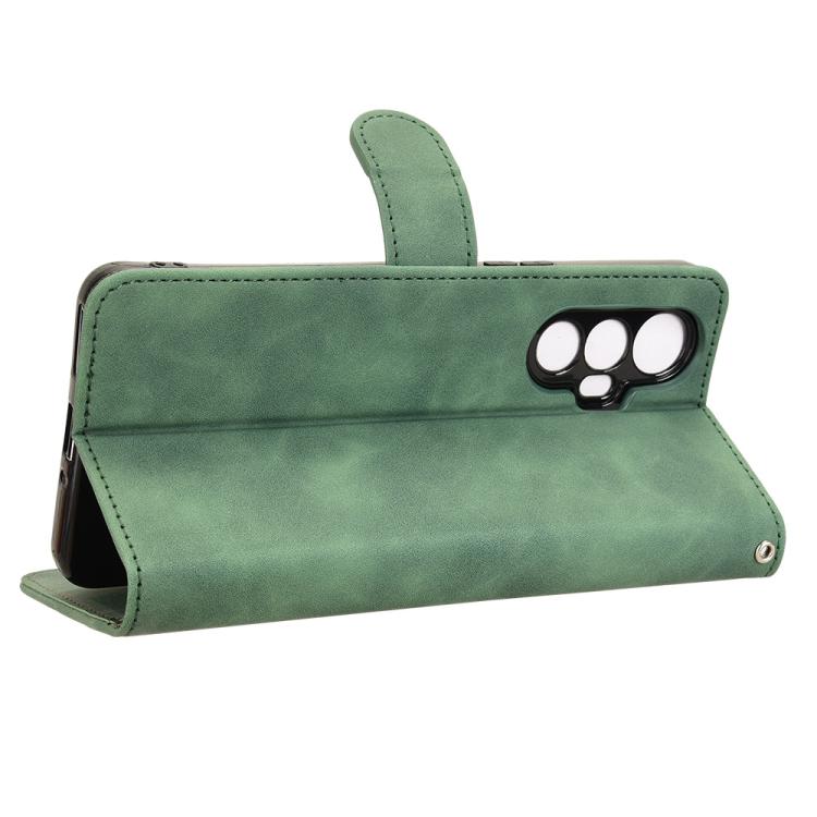 For Cubot Max 5 Skin Feel Magnetic Flip Leather Phone Case
